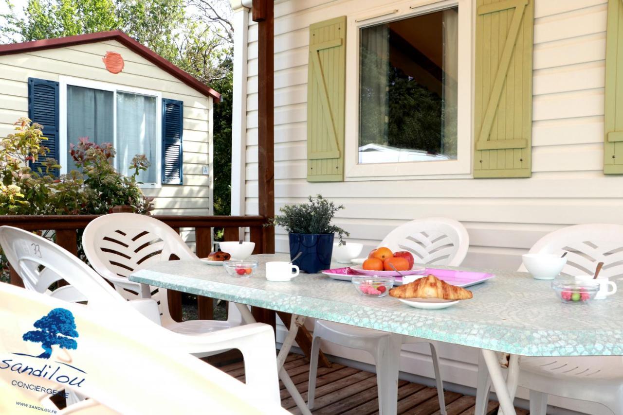 Mobilhome Paradis Bikini Sigean Extérieur photo